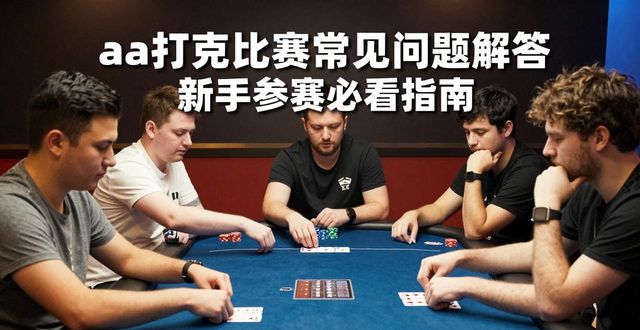 扑克牌搭搭比赛_扑克比赛有哪些_aa扑克比赛常见问题