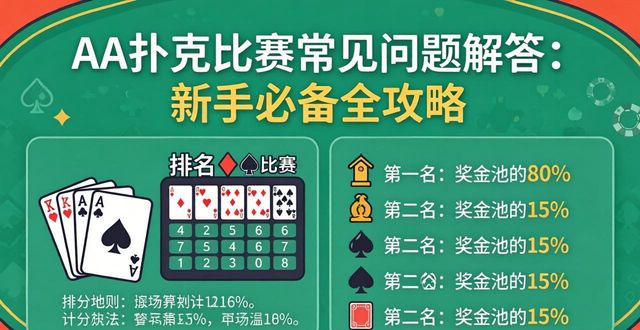 扑克比赛有哪些_扑克比赛规则比赛办法_aa扑克比赛常见问题