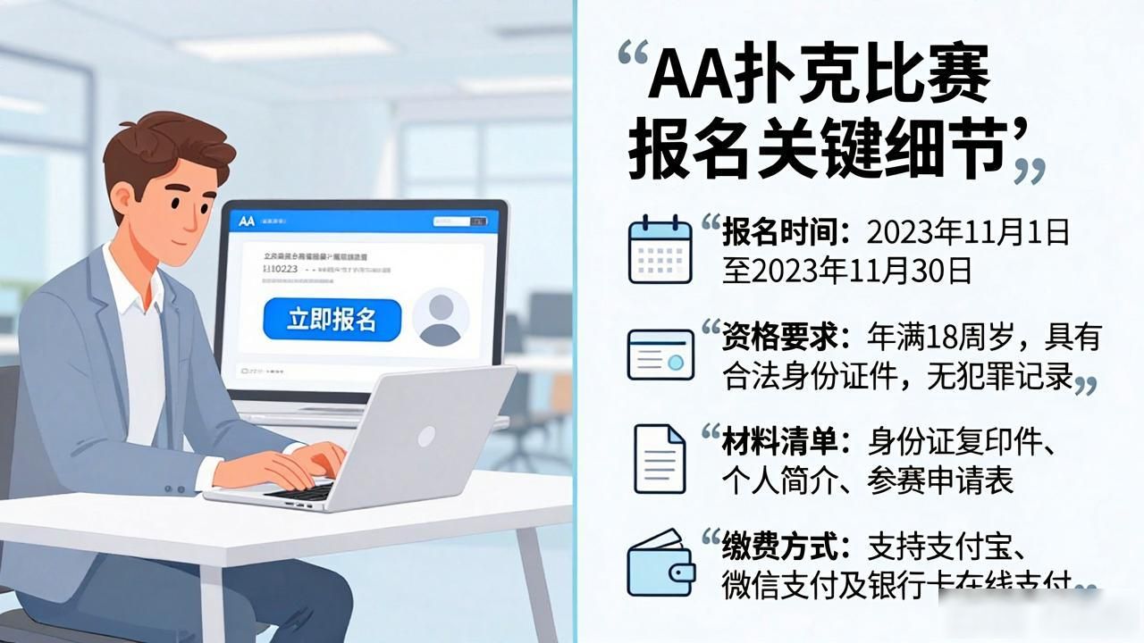 aa扑克比赛报名流程_扑克比赛规则_举办扑克比赛可以收报名费吗